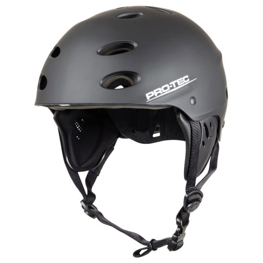 Ace Wake Rubber Black Helmet Small