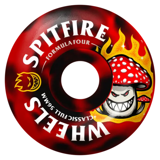 Spitfire Wheels Formula Four Shroom Bighead 56mm Red/Black