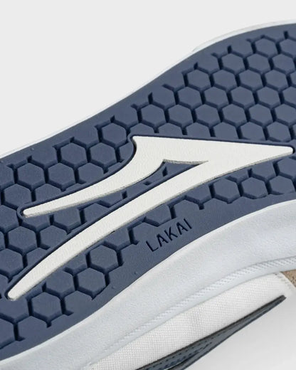 Lakai Manchester Tan Navy Trainers