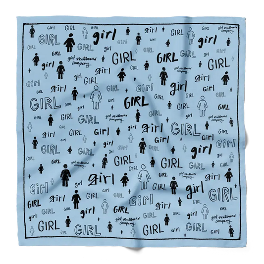 Girl Blue Bandana