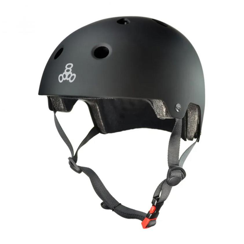 Triple Eight Matt Black Multi Sport Helmet