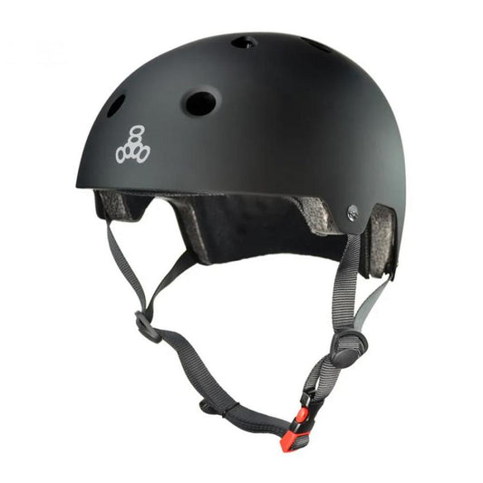 Triple Eight Matt Black Multi Sport Helmet