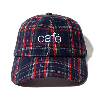 Cafe Tartan Cap